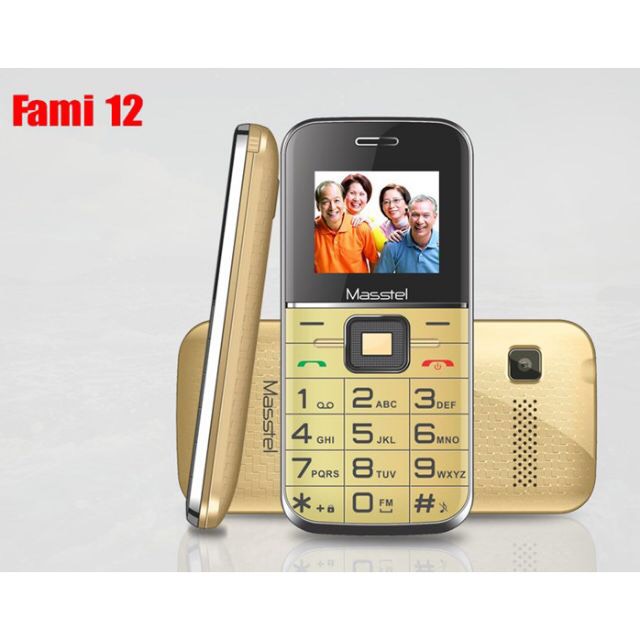 Điện thoại MASSTEL FAMI 12 mới fullbox người già