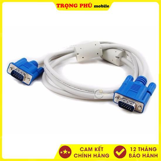 Cáp nối 2 đầu vga Arigato 1.5m trắng máy tính