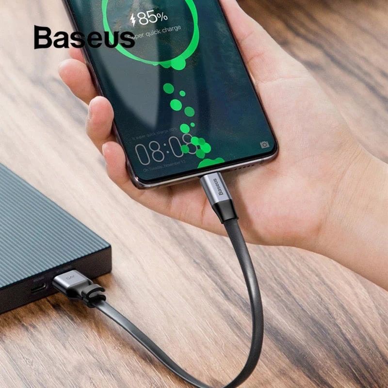 Cáp sạc Usb-TypeC ngắn TypeC 23cm Baseus 40W