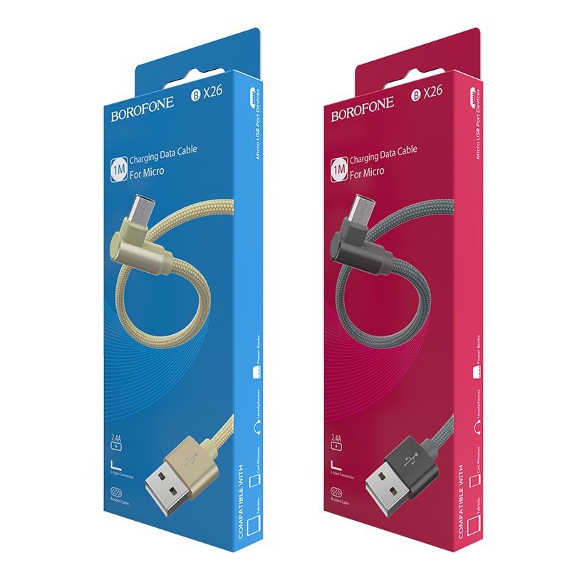 Cáp sạc Usb-Lighting Borofone bx26