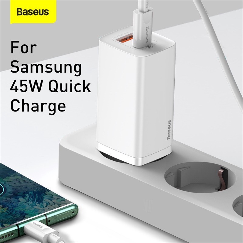 Bộ sạc TypeC-Lighting Baseus GaN2 Quick Charger