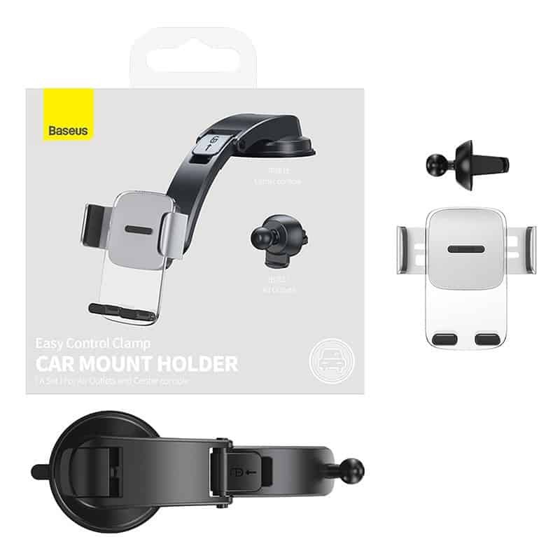 Kệ ô tô đỡ điện thoại Baseus Easy control Pro Clamp