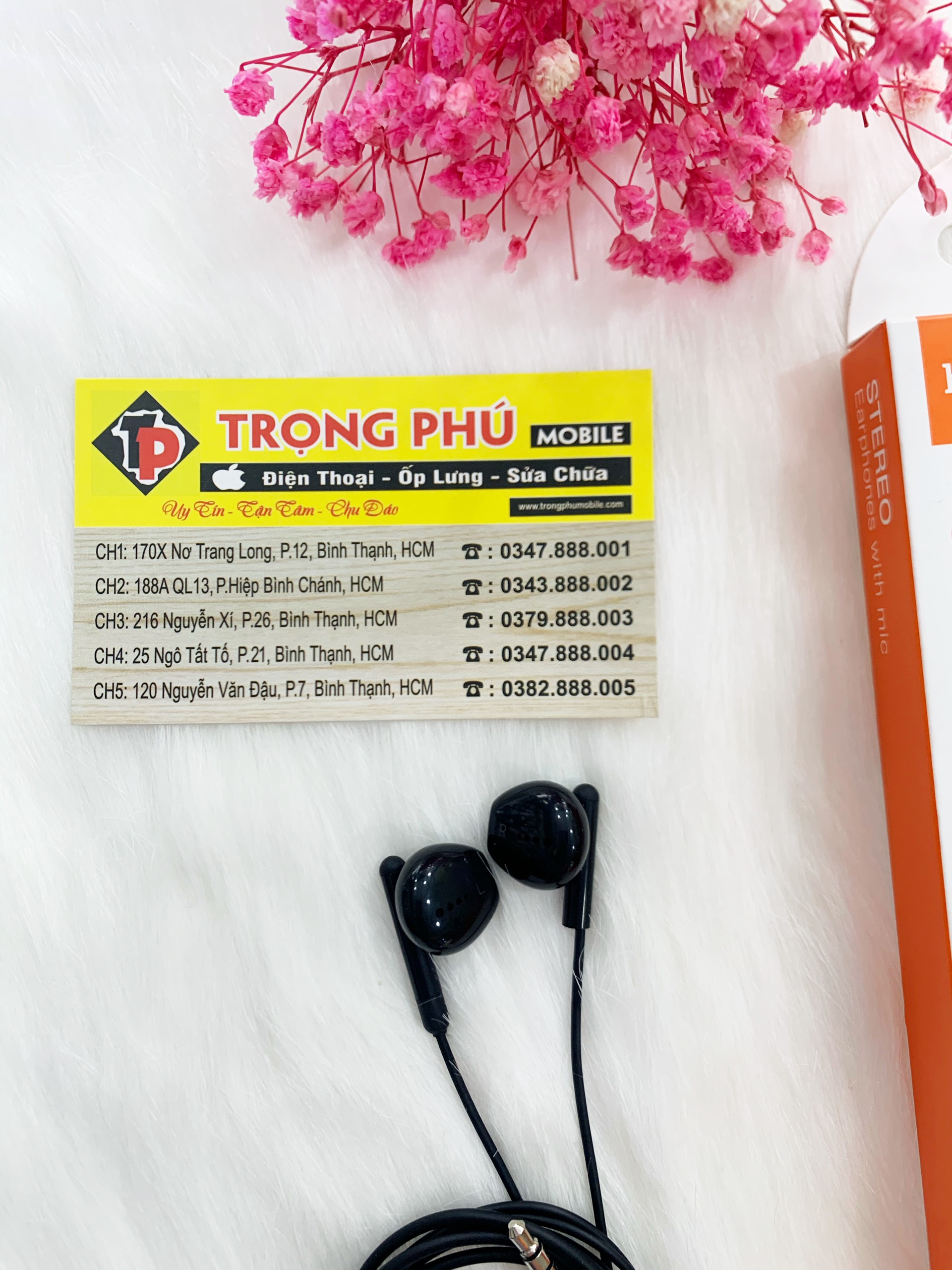 Tai nghe dây Đầu tròn Hoco M93 Xịn
