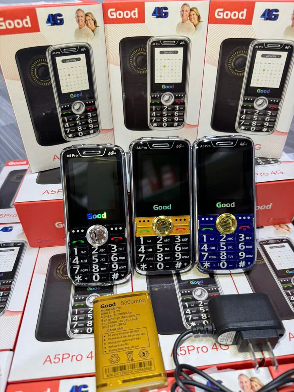 Điện thoại Good A5 Pro 4G - Sóng 4G chuẩn