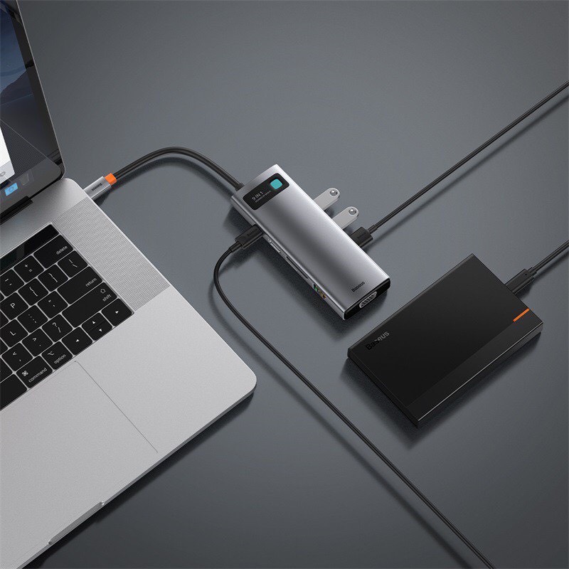 Bộ Chuyển đổi TypeC Hub Baseus 9 in 1