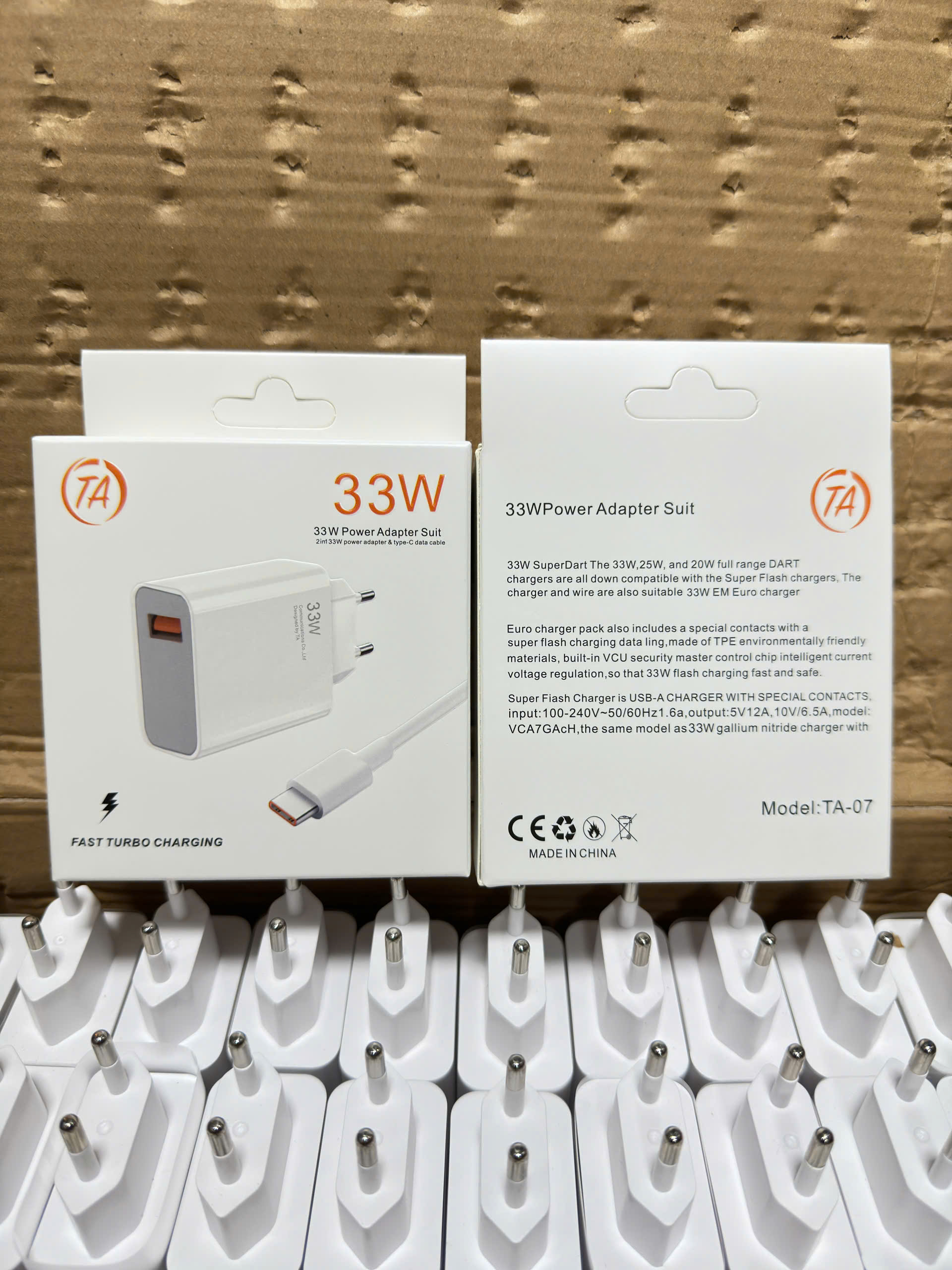 Bộ sạc USB-TypeC 33w TA-07 cho các dòng Xiaomi