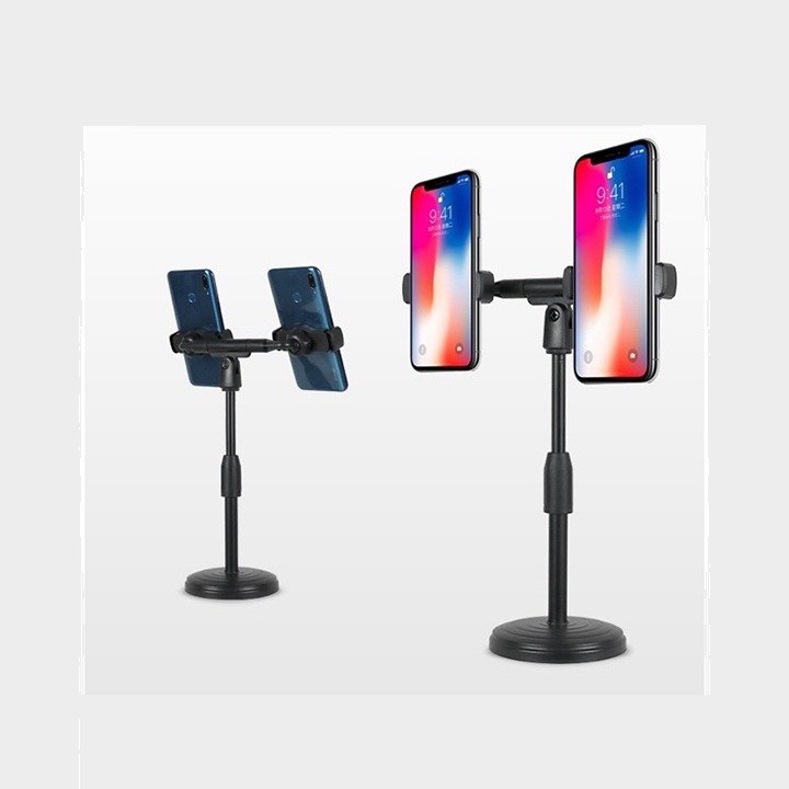 Kệ 2 điện thoại livetream, xem phim