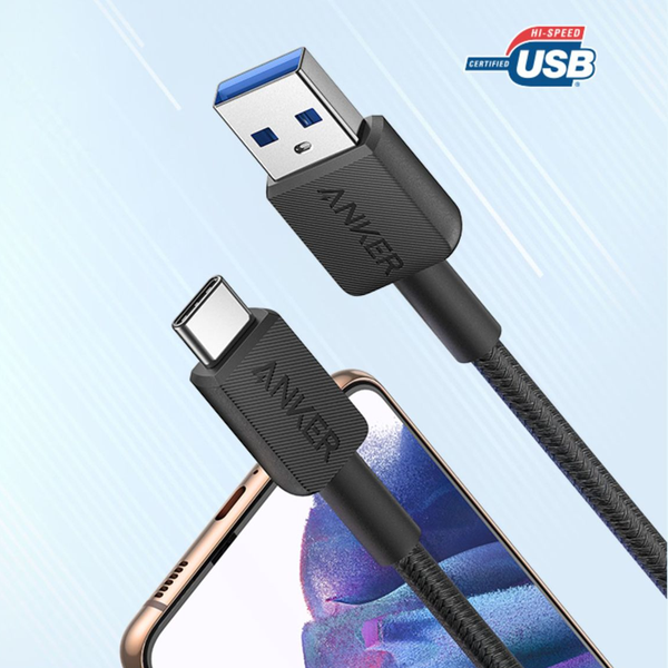 Cáp sạc Usb-TypeC Anker 322 Nylon