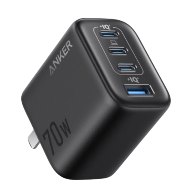 Cốc sạc 4 cổng Anker Zolo 3C1A 70W_A121C