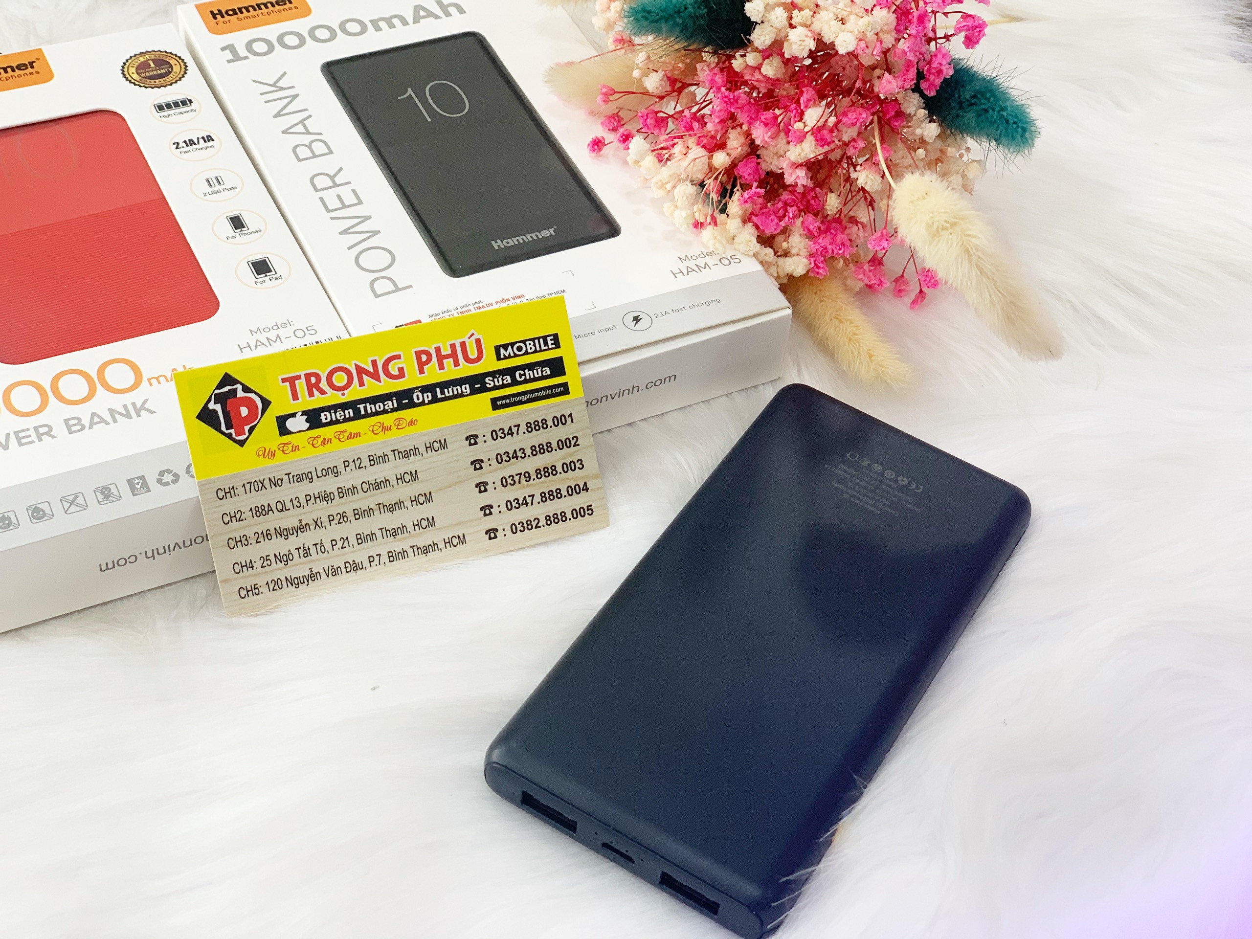 Sạc dự phòng Hammer 10.000mAh H05