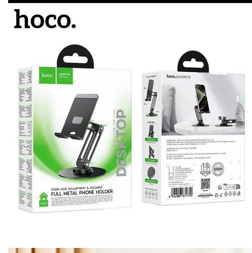Kệ điện thoại Hoco HD15 Suntuoso desktop stand