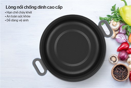 Nồi lẩu điện SUNHOUSE 3.5 lít SHD4528