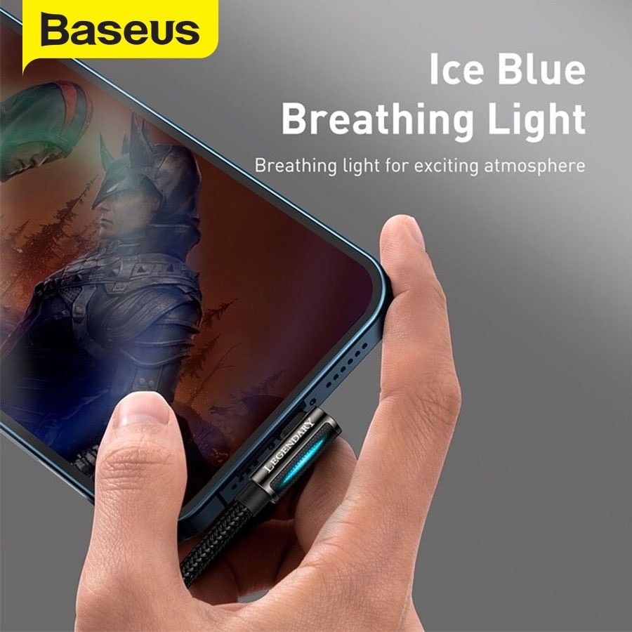 Cáp sạc Usb-Lighting Baseus Legen Elbow chân gập