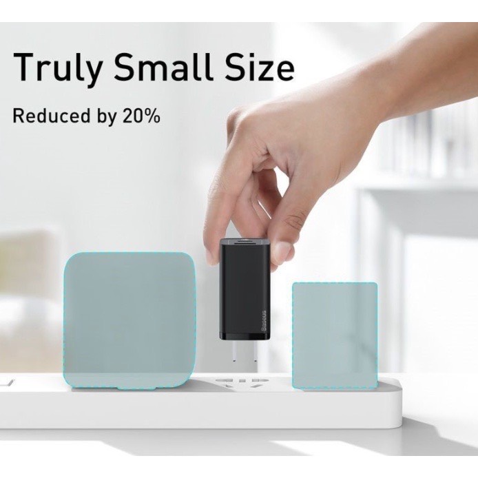 Cốc sạc 4 cổng nhanh Baseus 65W  Baseus GaN2 Lite