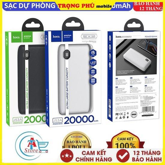 Sạc dự phòng 20000mAh Hoco J53A