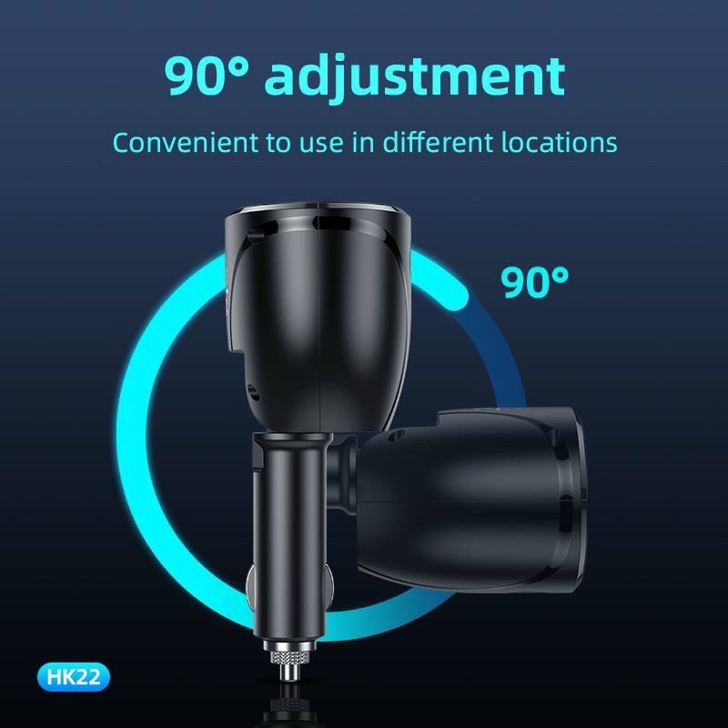 Tẩu sạc xe hơi Hoco HK22 chính hãng