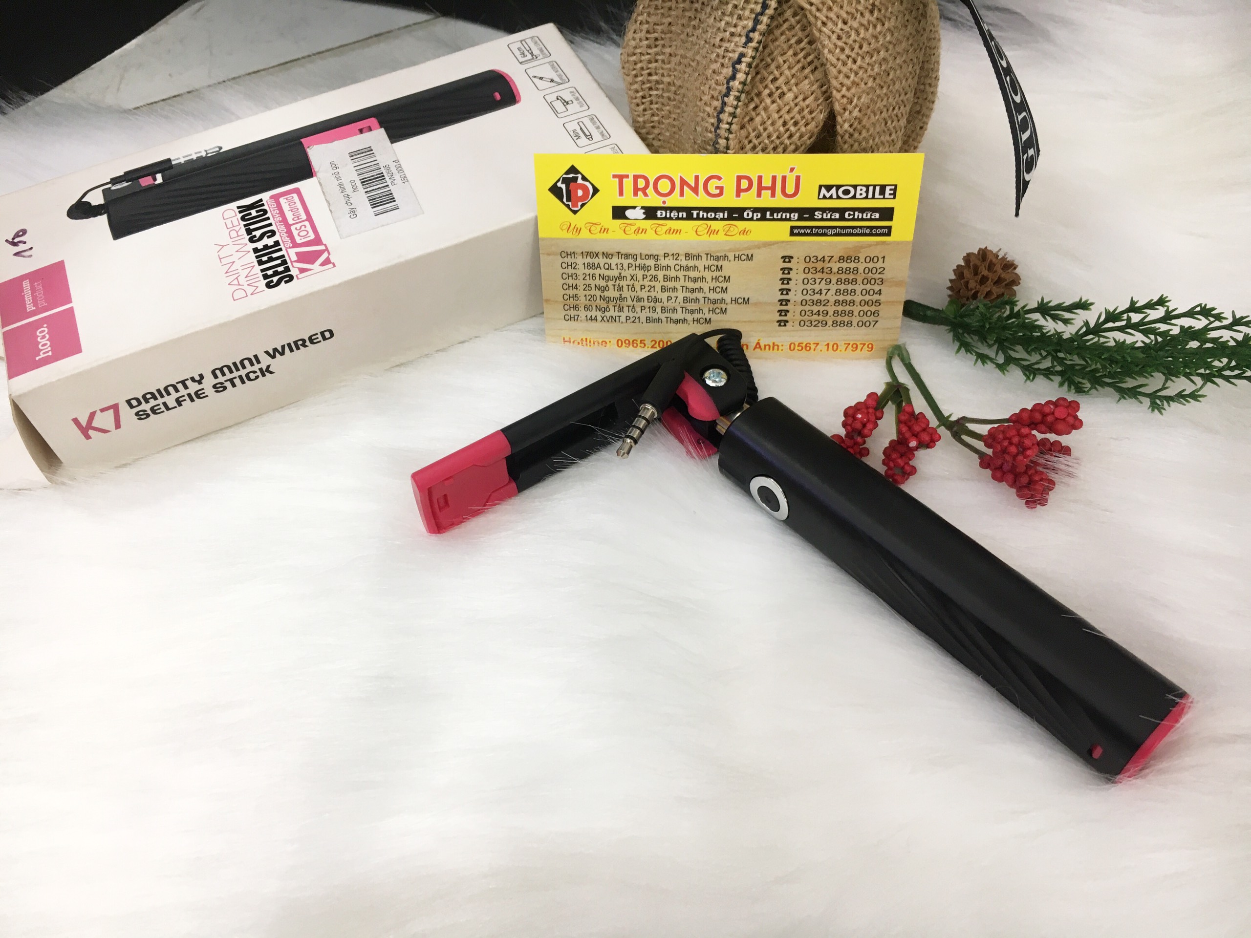 Gậy Chụp Hình Selfie Hoco K7 3.5mm