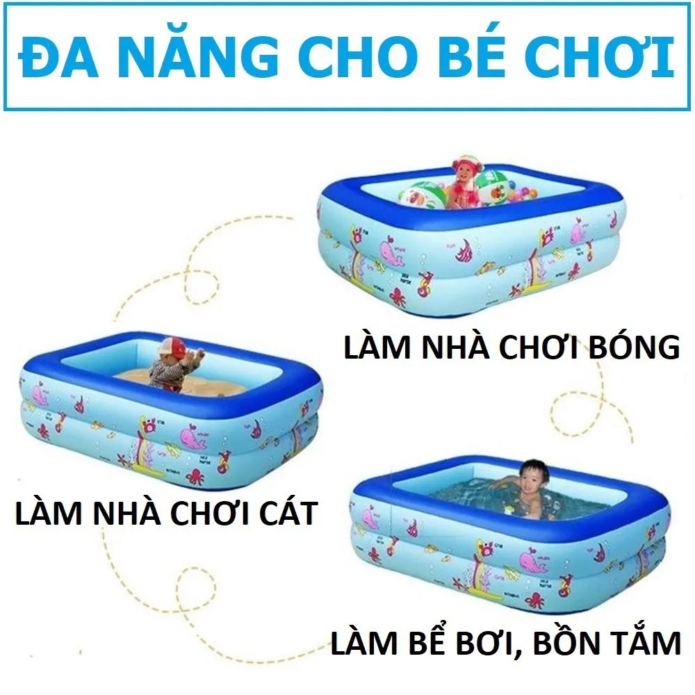 Bể Bơi Bơm Hơi 3 Tầng