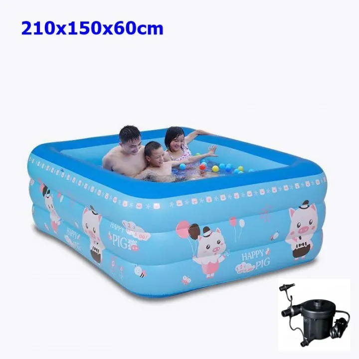 Bể Bơi Bơm Hơi 3 Tầng