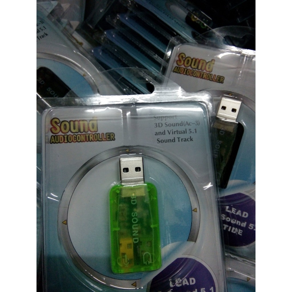 Usb ra sound âm thanh 3D 5.1 - 7.1