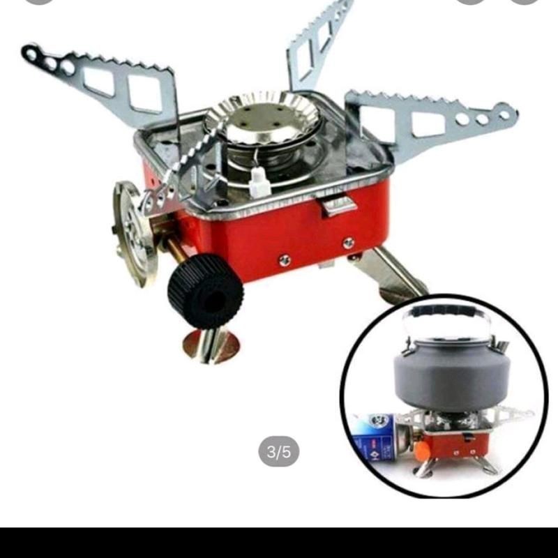 Bếp Ga Xếp Gọn Du Lịch Mini (loại Vuông) Không Dây