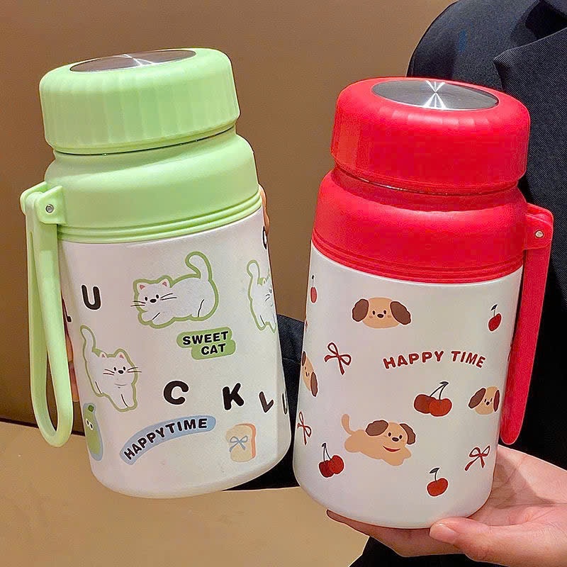 Bình nước Giữ Nhiệt Lucky Hoạt Hình 1000ml