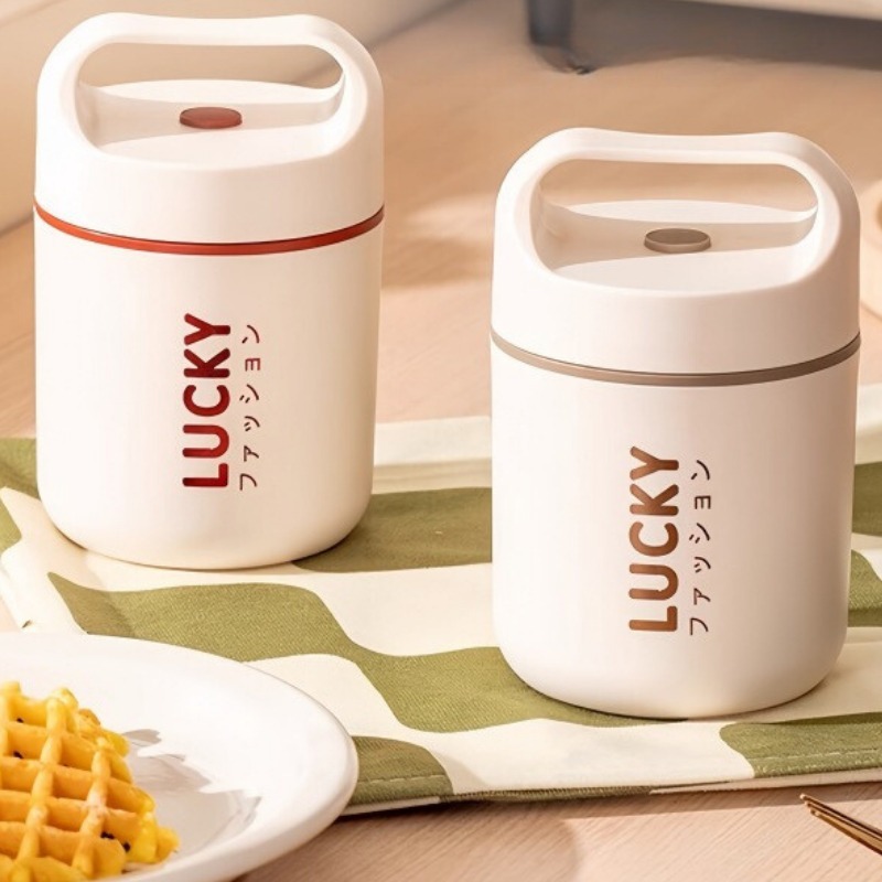 Bình nước ủ Cháo Giữ Nhiệt Lucky 500ml