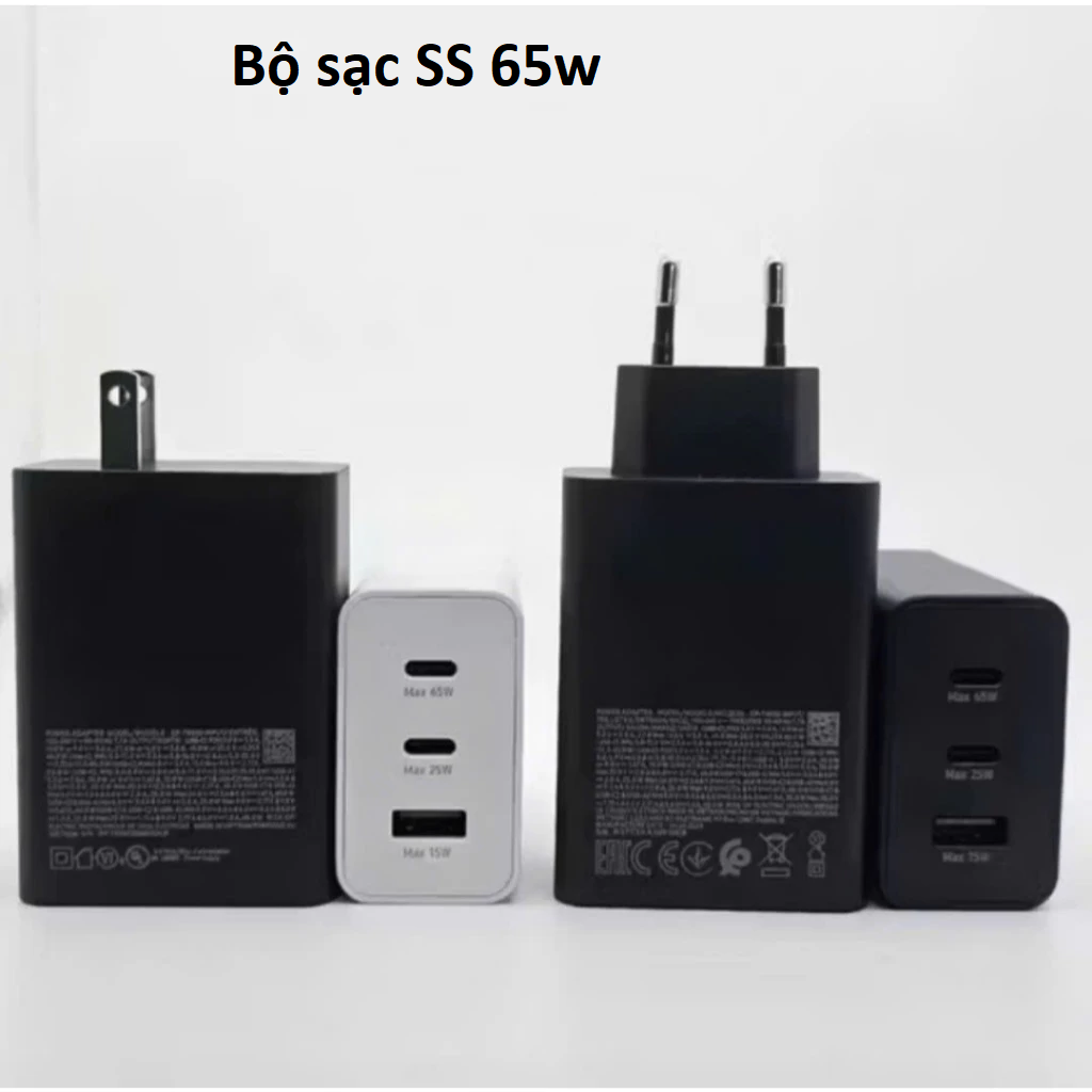 Bộ sạc Type-TypeC Ta-S65w siêu nhanh cho Samsung