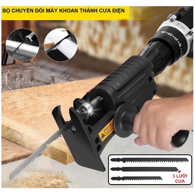 Bộ Chuyển Đổi Máy Khoan Thành Máy Cưa