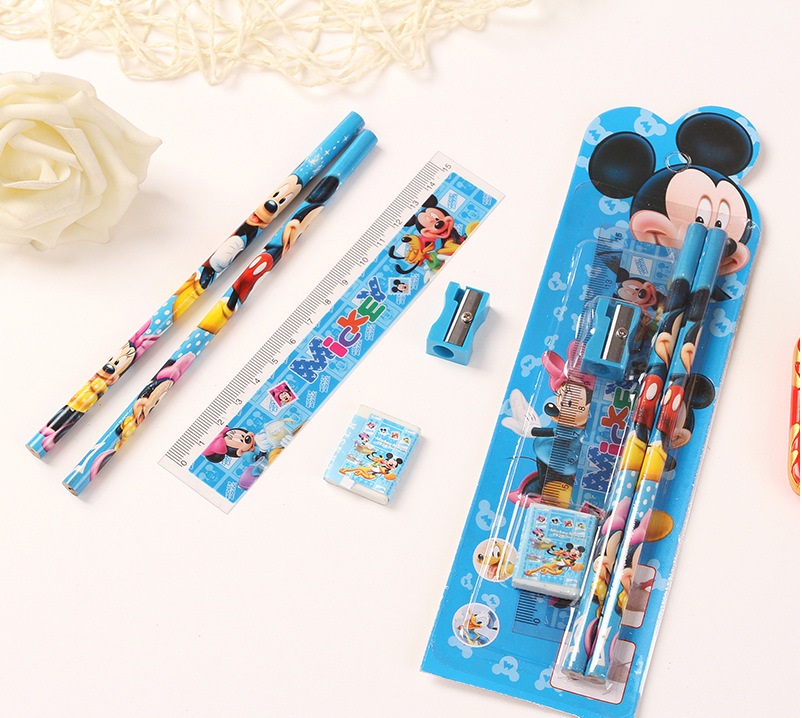 Bộ Dụng Cụ Học Tập 5 Món.