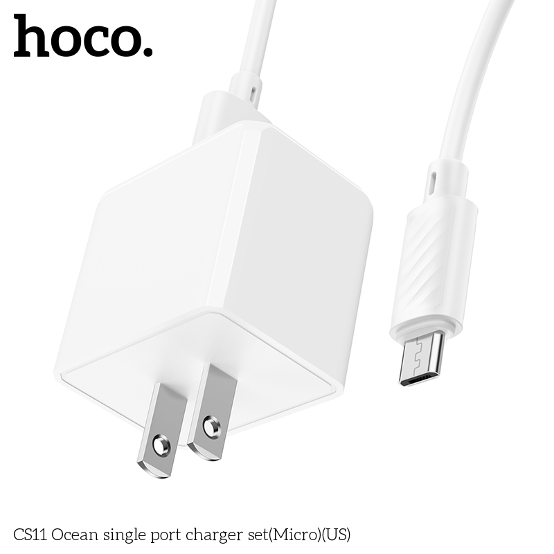 Bộ sạc Usb-Micro Hoco CS11