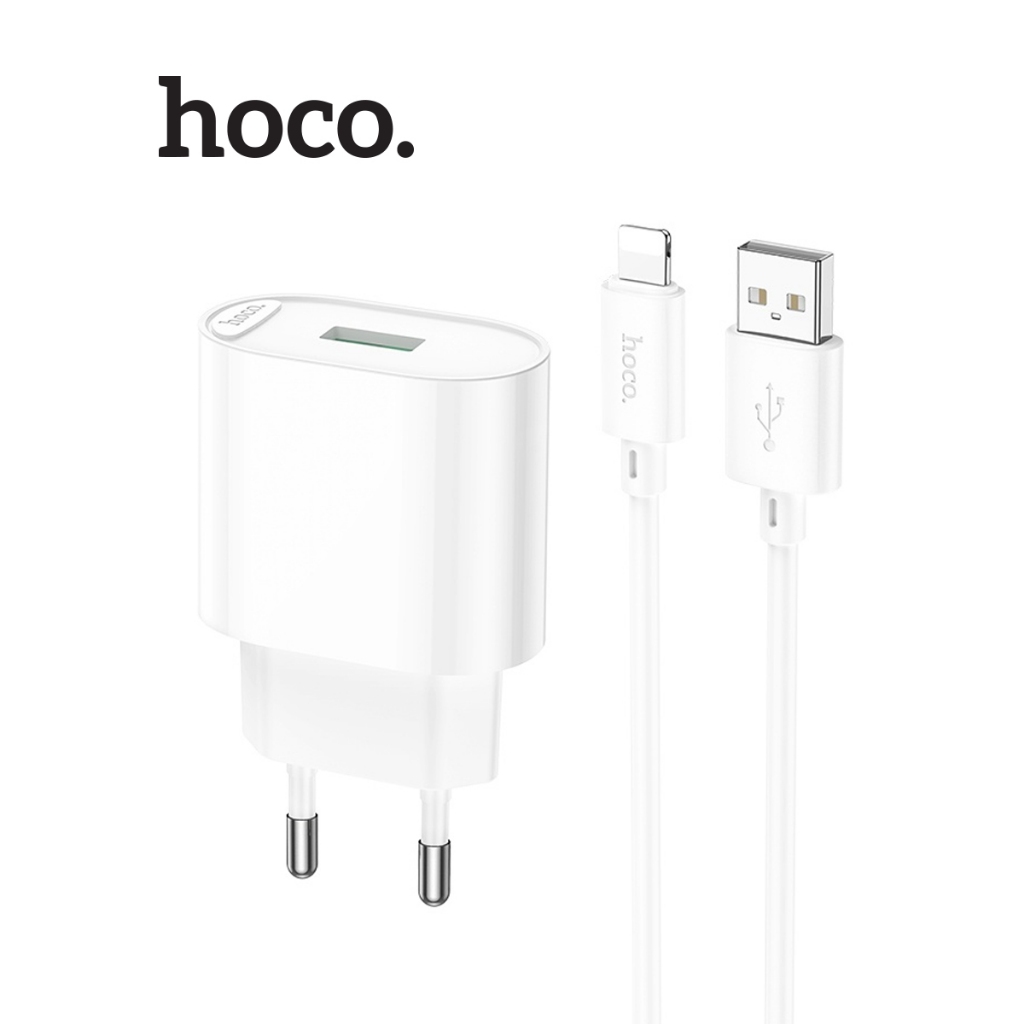 Bộ sạc Usb-Lighting Hoco C109 18w
