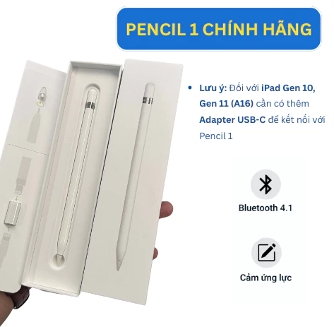 Bút cảm ứng Apple Pencil 1 chính hãng cũ