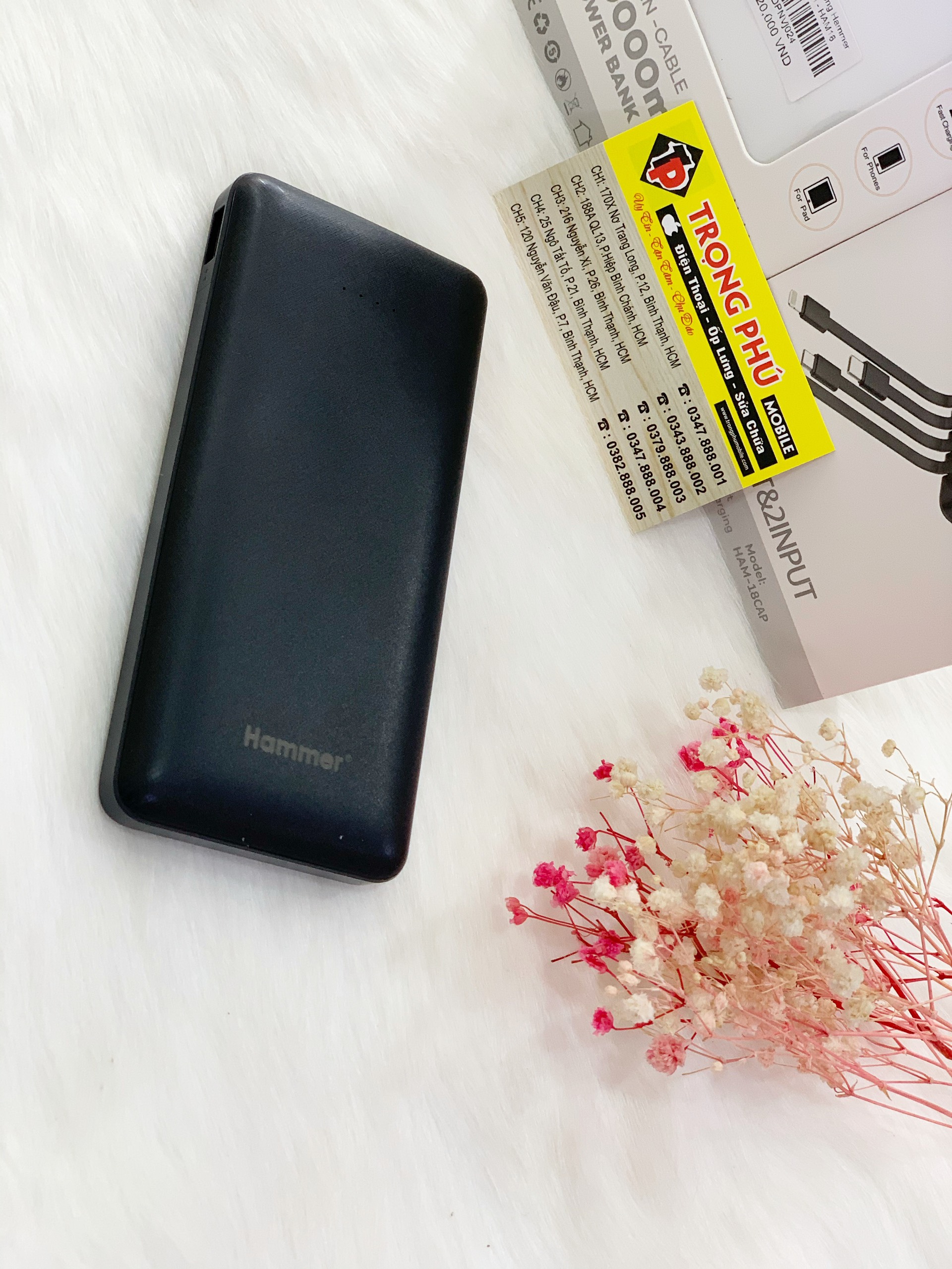 Sạc dự phòng Hammer 10000mAh - HAM18