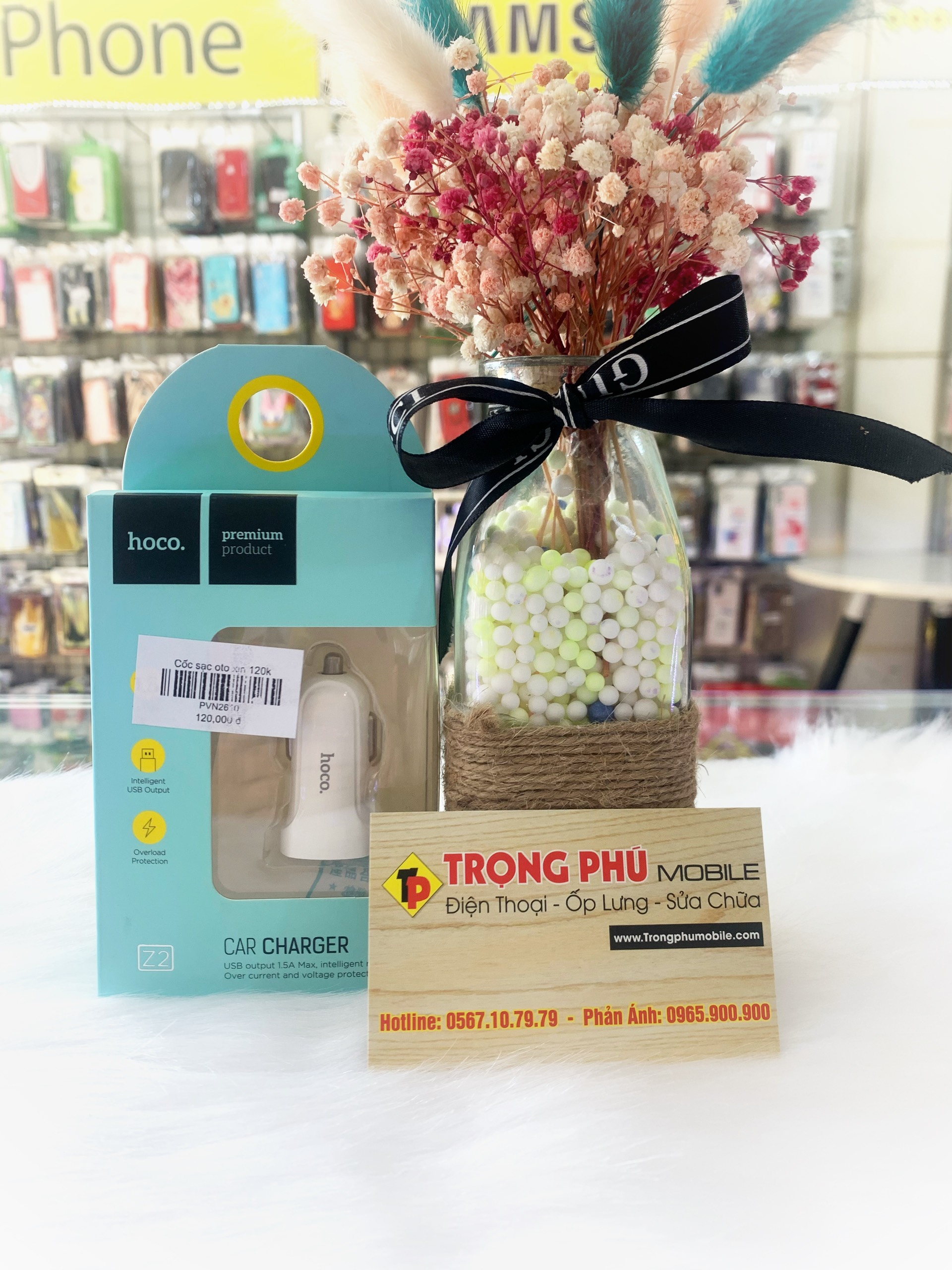 Tẩu sạc xe hơi hoco z2