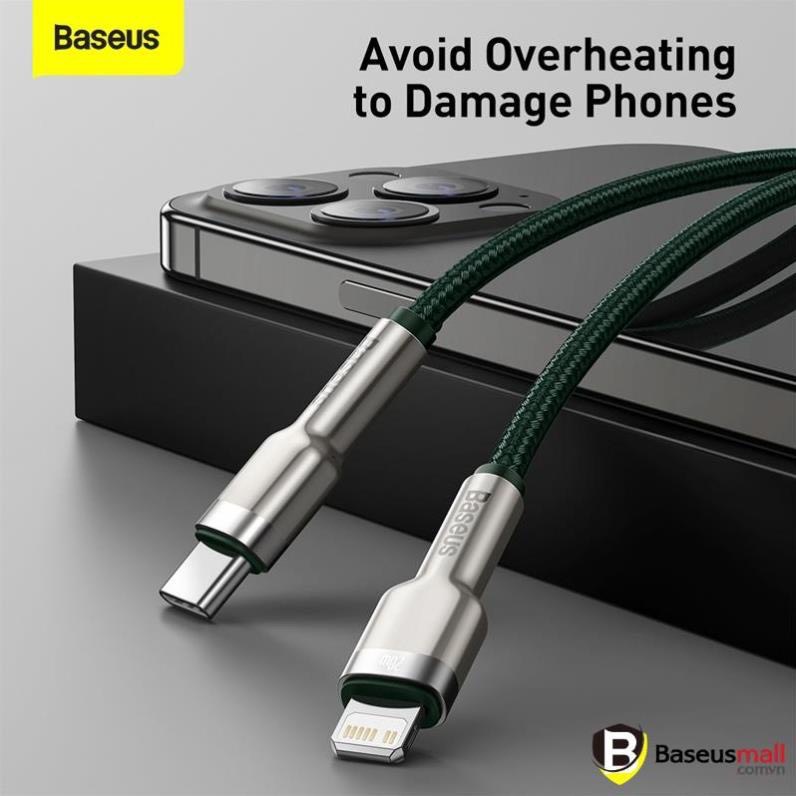 Cáp sạc Usb-Lighting Baseus Metal