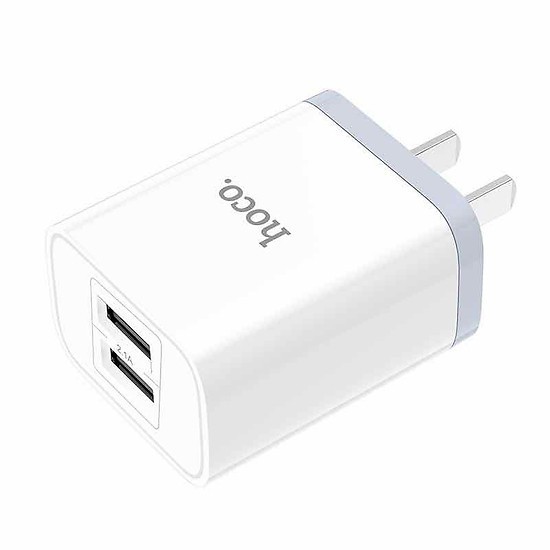 Bộ sạc Usb-Lighting nhanh 2 công HOCO C50