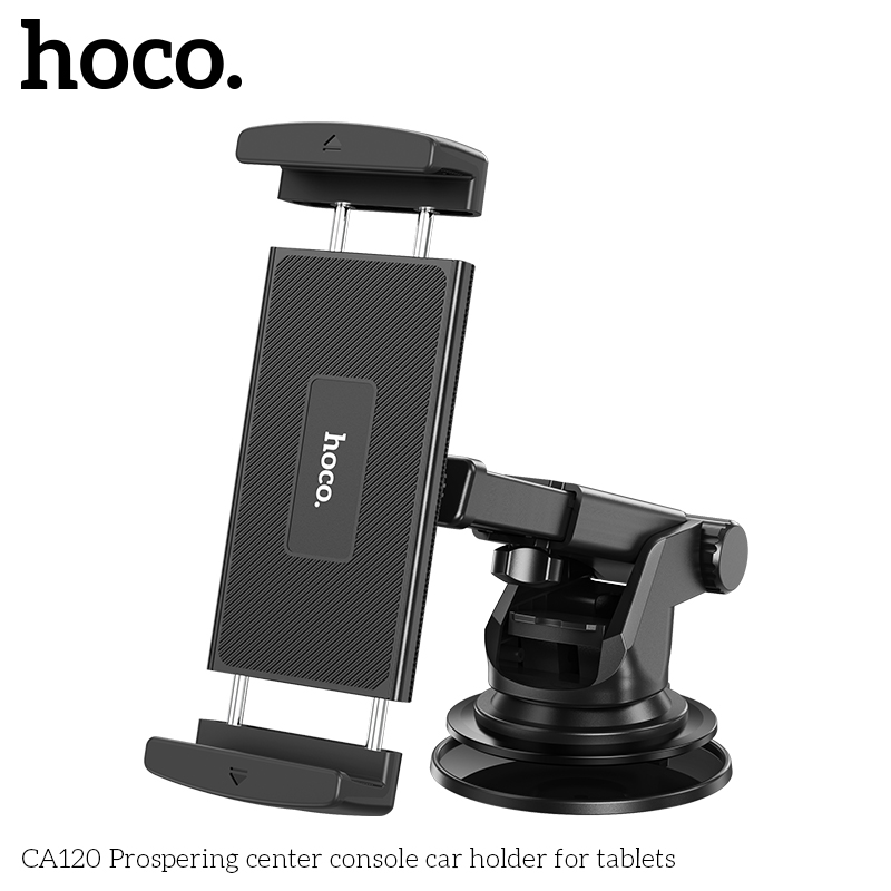 Kệ giá đỡ điện thoại, ipad trên ô tô 2in1 Hoco CA120