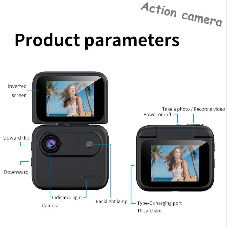 Camera hành trình thể thao Mini Y360 4K 1080P