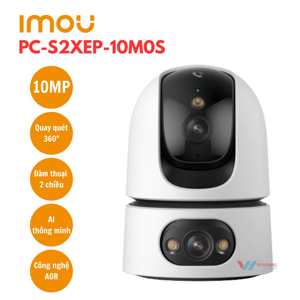 Camera Imou S2XEP 2 mắt trong nhà 10Mps