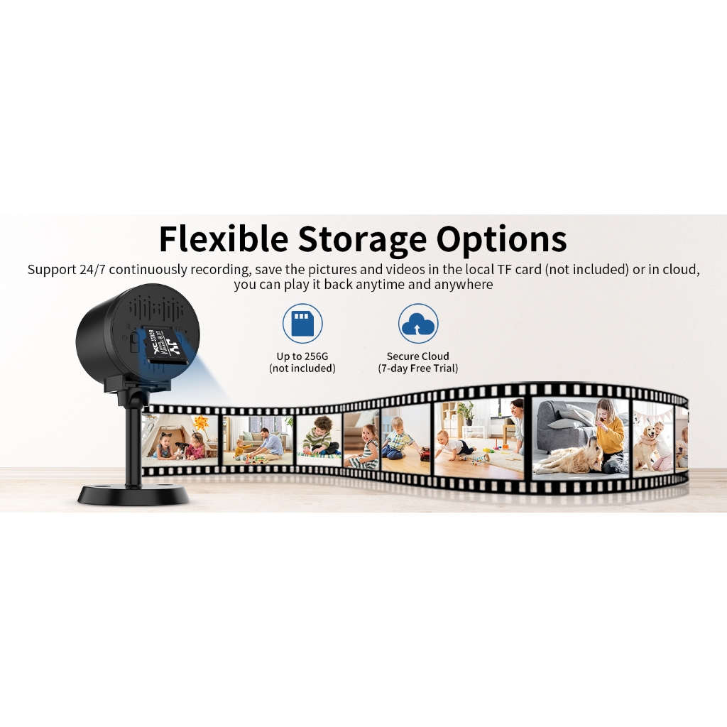 Camera Wifi Mini 1MP Vstarcam CB76-2 (PHẦN MỀM OKam)