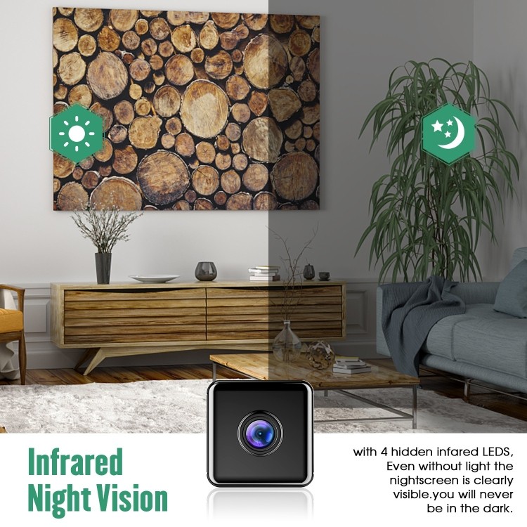Camera Wifi Mini W10 FULL HD 1080P