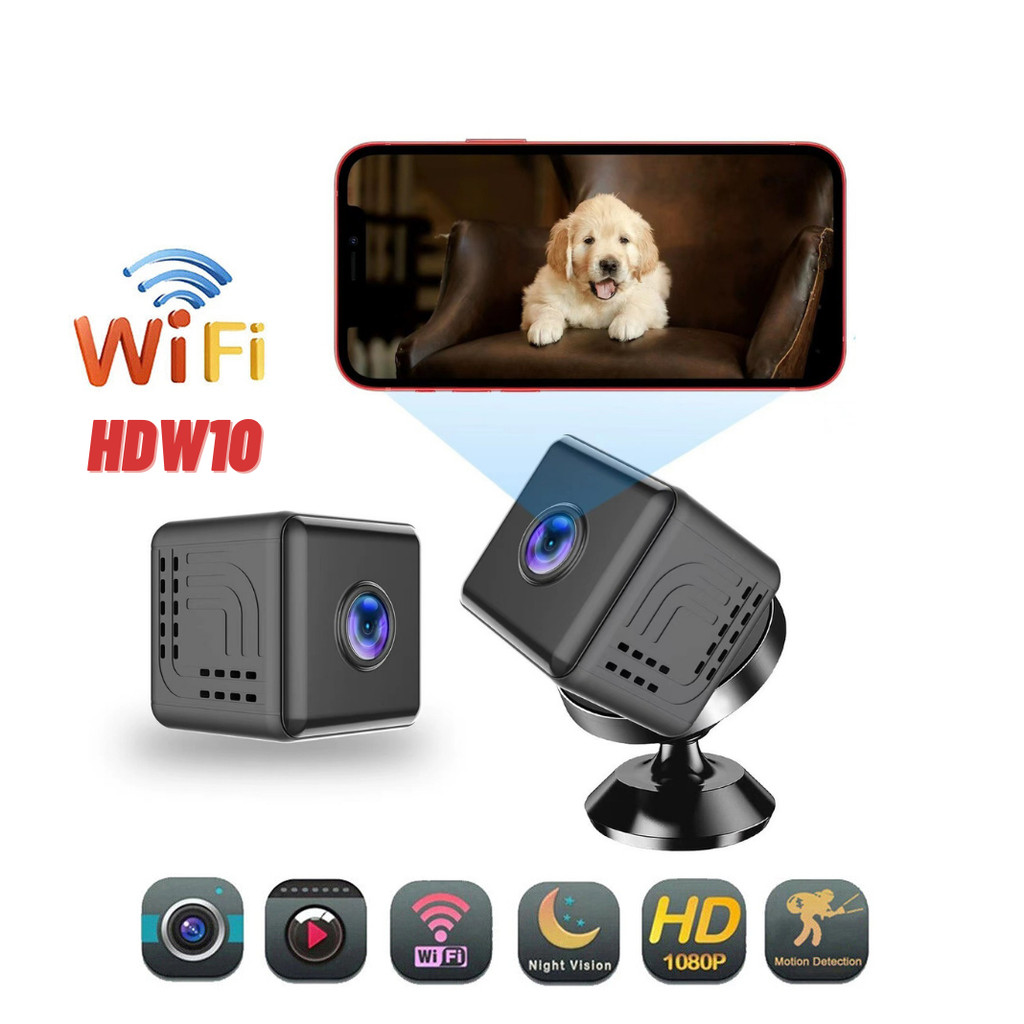 Camera Wifi Mini W10 FULL HD 1080P