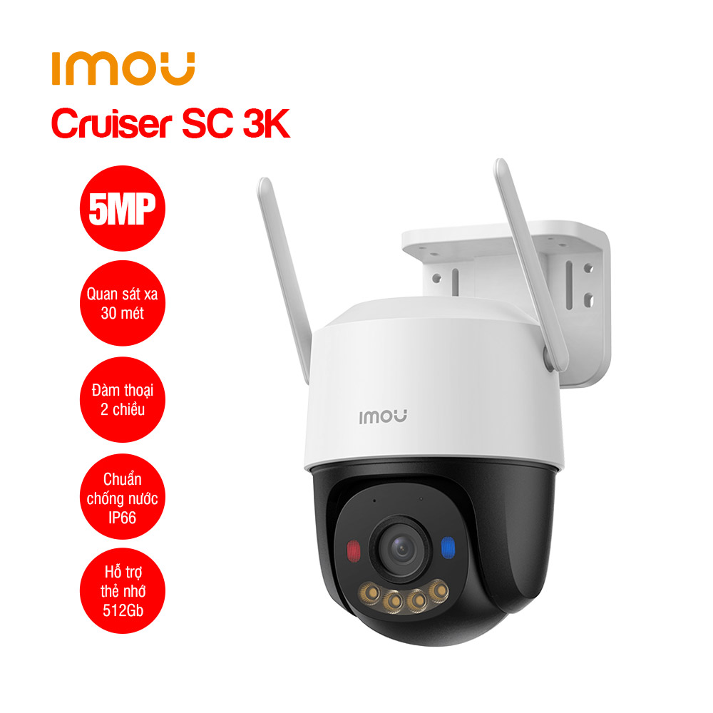 Camera Imou Ngoài trời IPC-K7FP-5H0WE 5M
