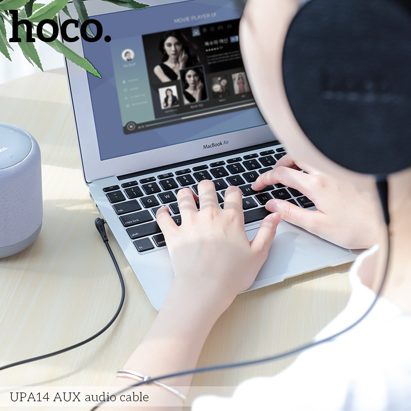 Cáp âm thanh Hoco UPA14/Upa24 2 đầu 3.5