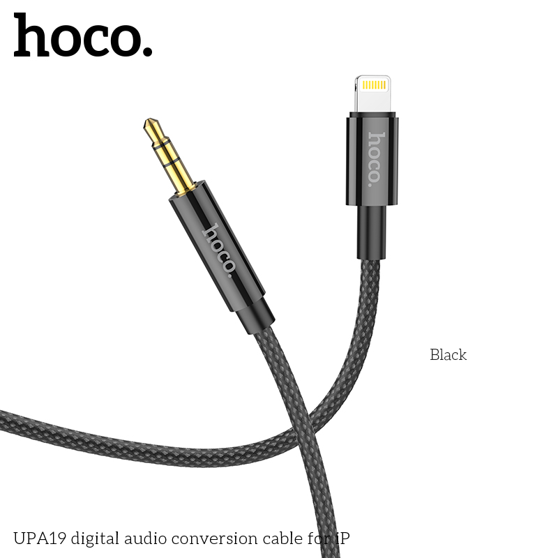 Cáp chuyển âm thanh Hoco UPA19 Lighting ra 3.5
