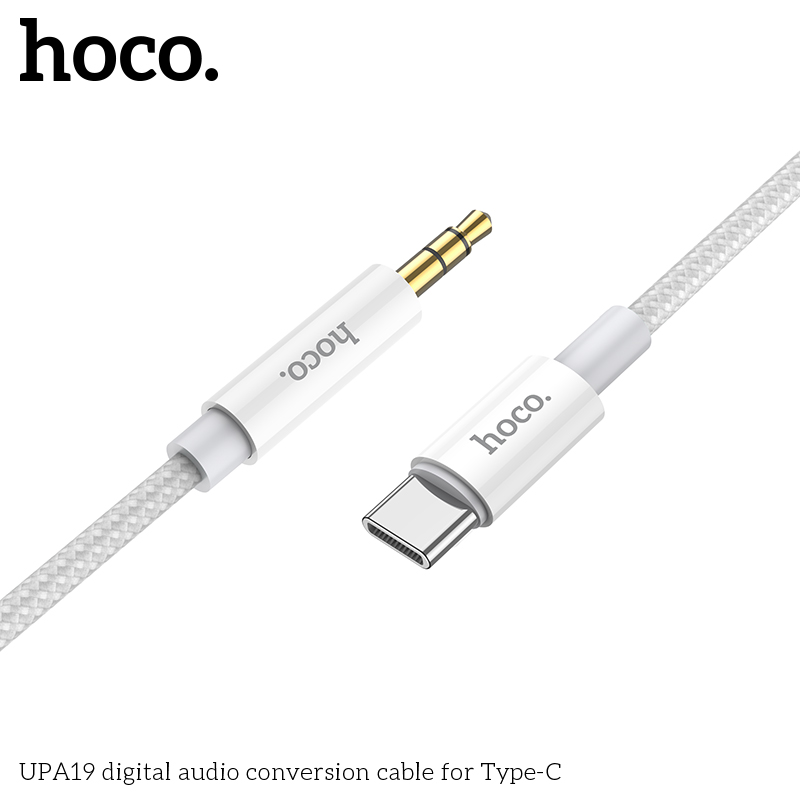 Cáp chuyển âm thanh Hoco UPA19 TypeC ra 3.5