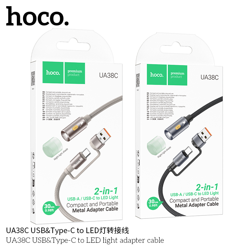 Đèn led mini Hoco UA38C