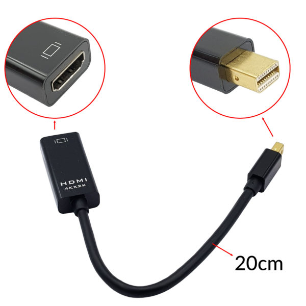 Cáp chuyển Displayport Mini Ra HDMI xịn