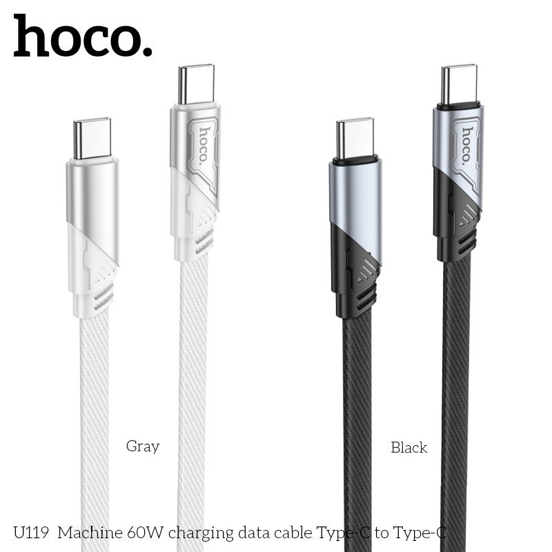Cáp sạc TypeC-TypeC Hoco U119 Machine 60W charging data cable